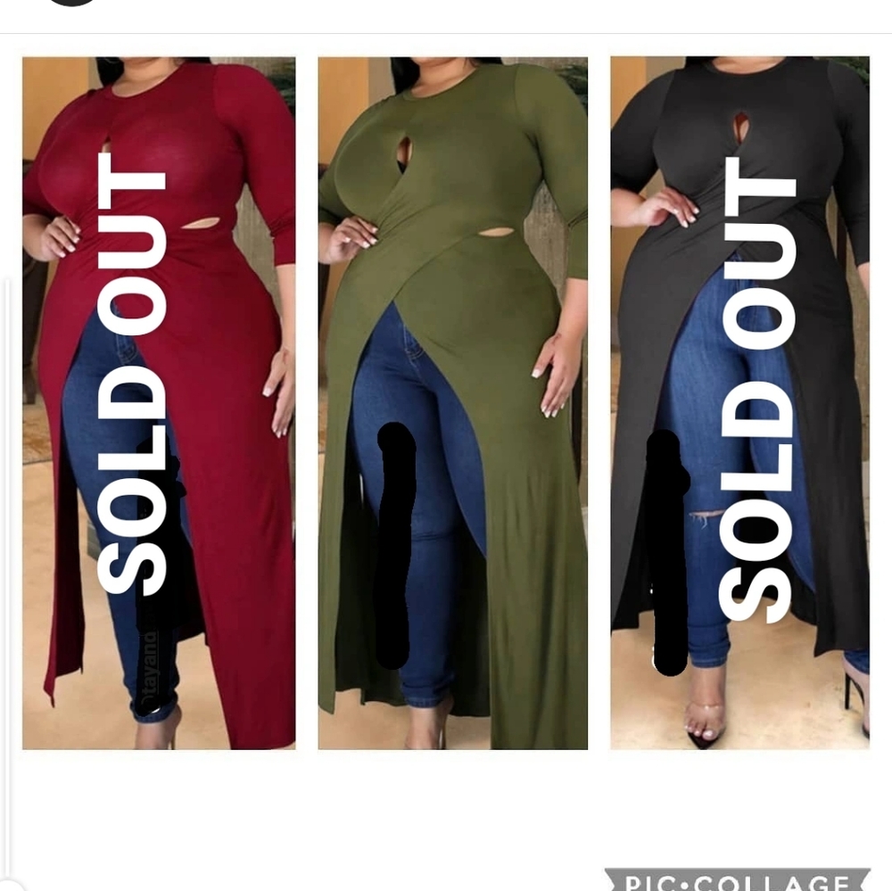 GREEN Plus Size Wrap Top